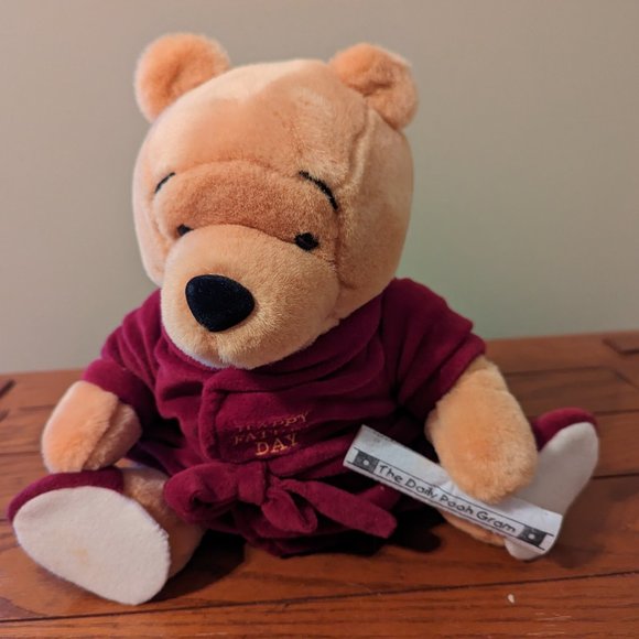 STEIFF DISNEY'S WINNIE THE POOH JOINTED PLUSH, 11 INCHES